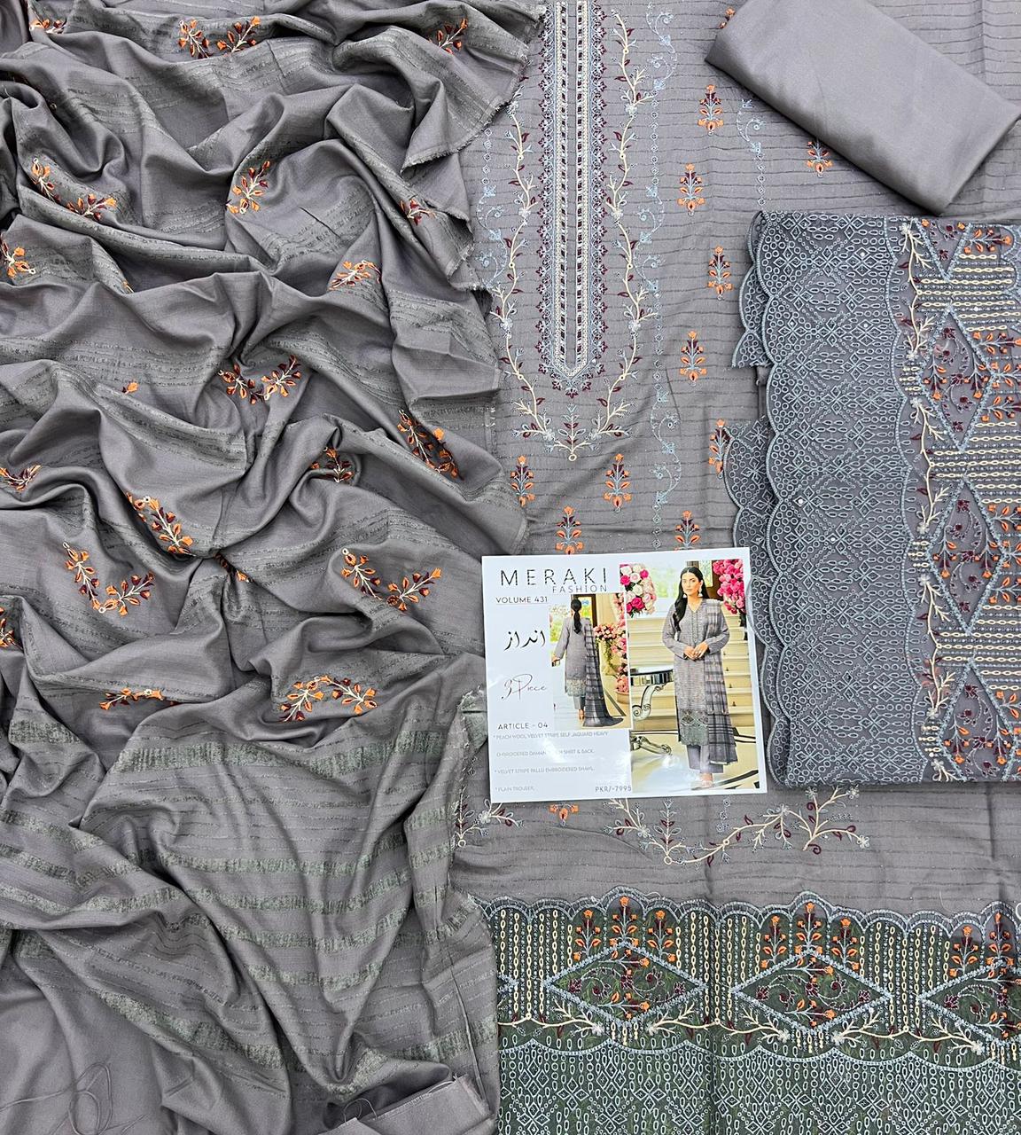 Meraki Fashion Vol 431  (8 Suits)