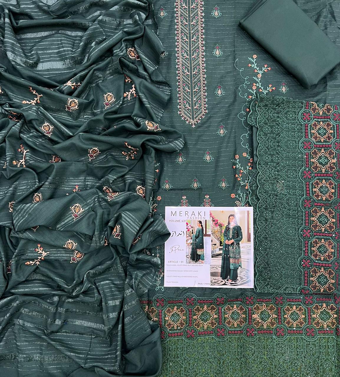 Meraki Fashion Vol 431  (8 Suits)