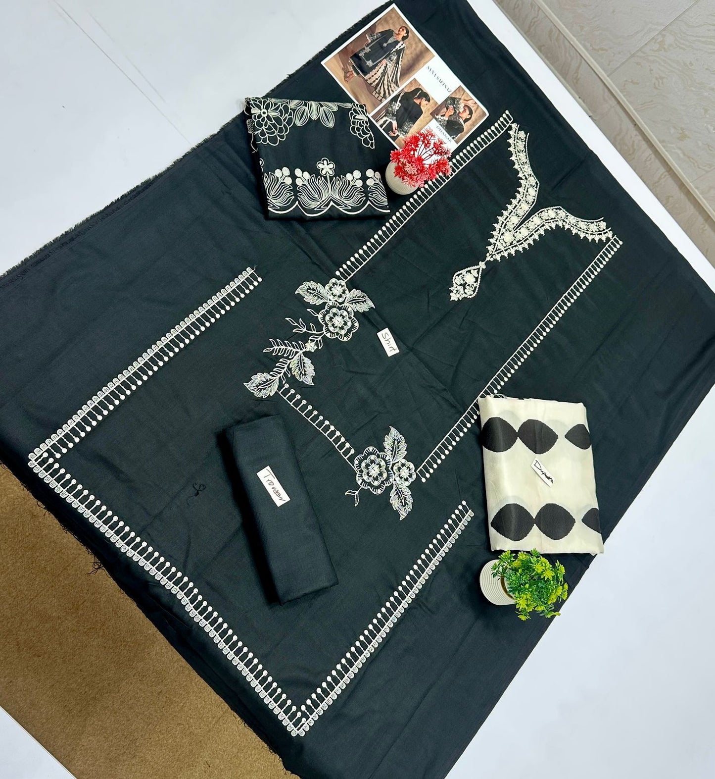 Hit Codes Big Brand 3 Pc Dhanak (11 Suits)