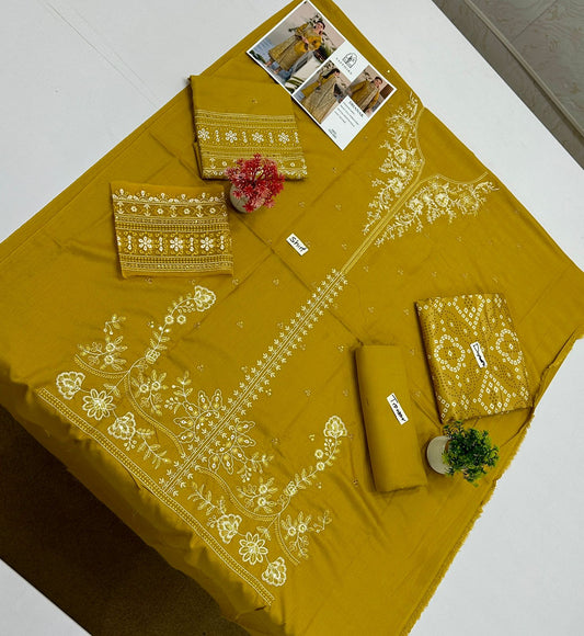 Hit Codes Big Brand 3 Pc Dhanak (6 Suits) B