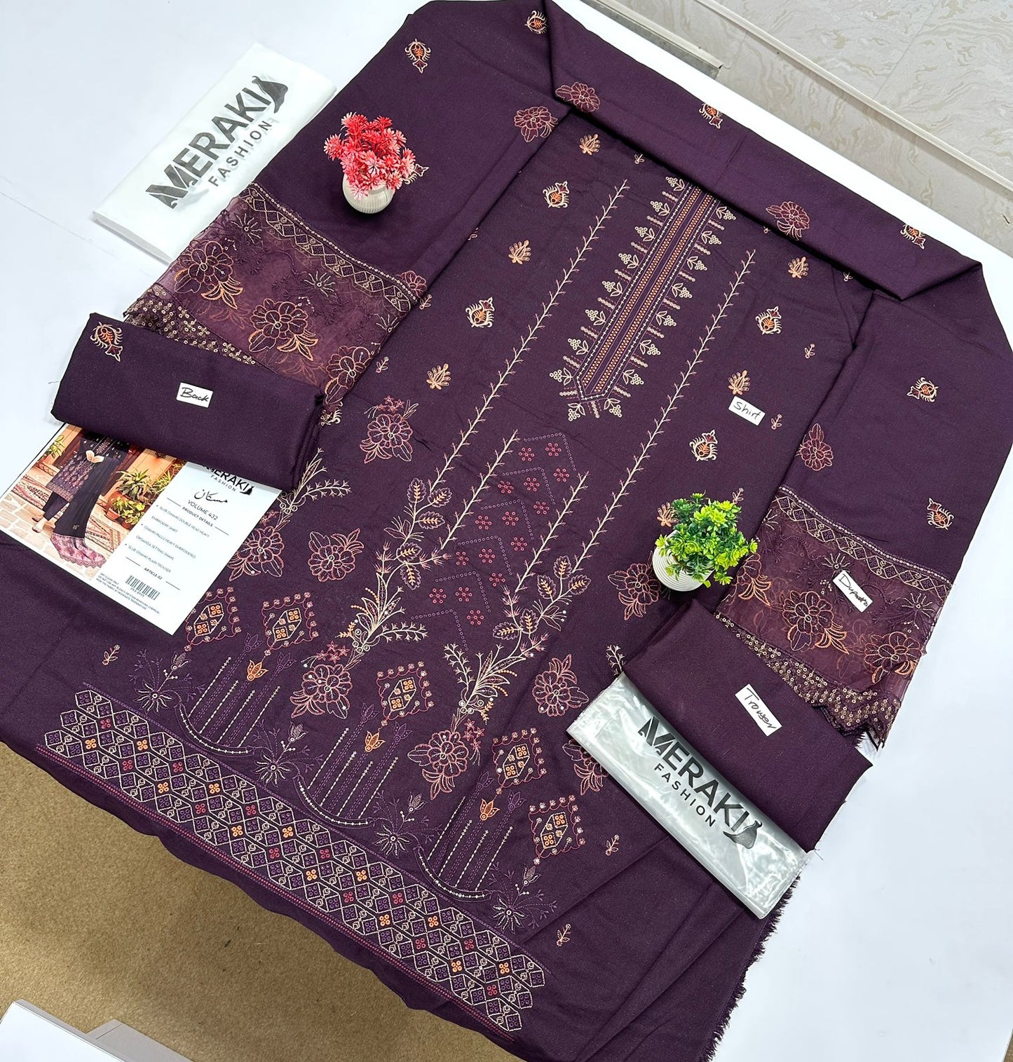 Meraki Fashion Vol 432 (3 Suits)A