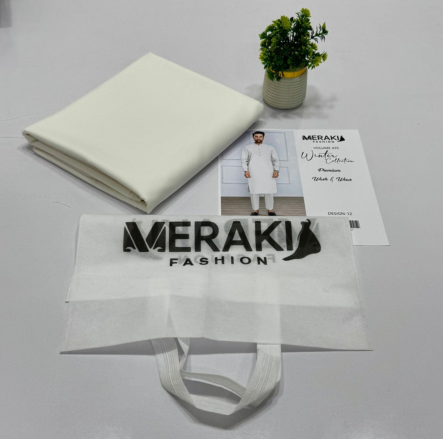 Meraki Fashion Vol 435 Wash & Wear ( 15 Suits)