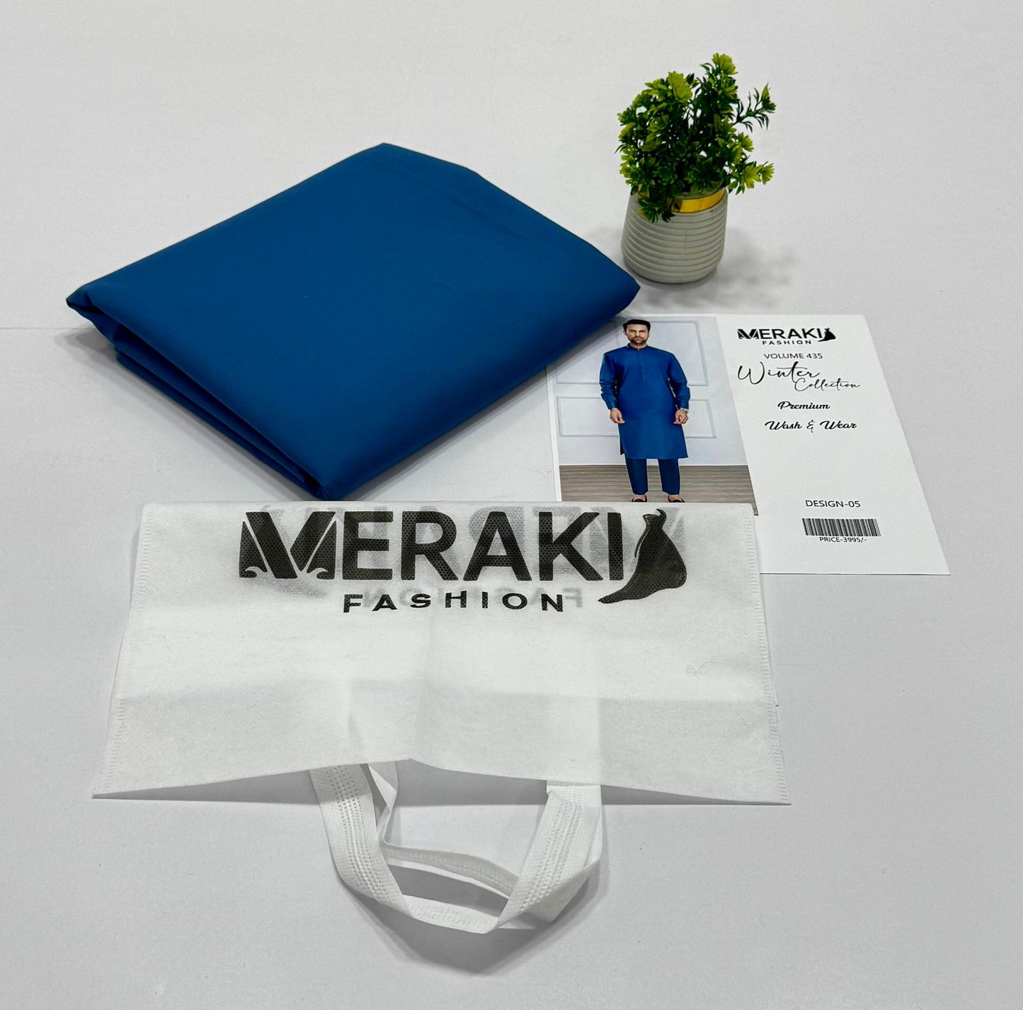 Meraki Fashion Vol 435 Wash & Wear ( 15 Suits)