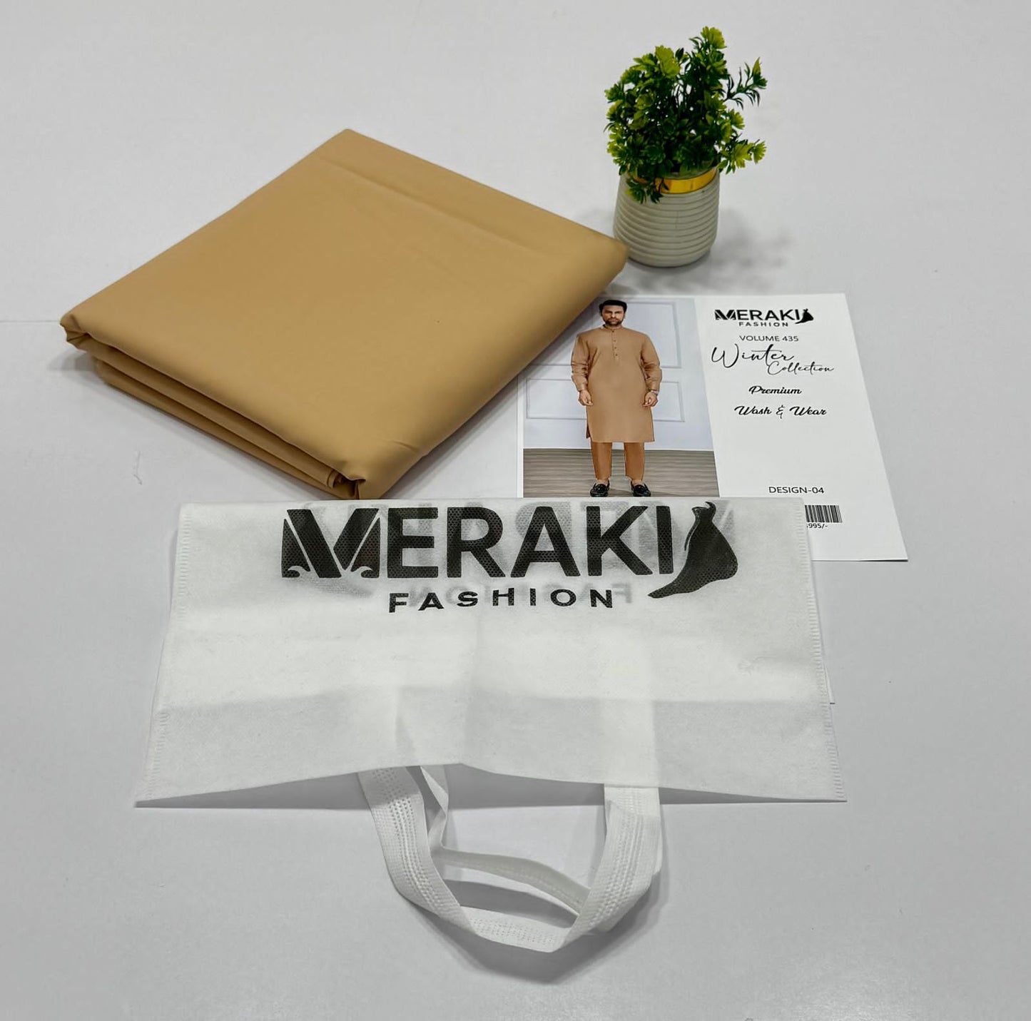 Meraki Fashion Vol 435 Wash & Wear ( 15 Suits)