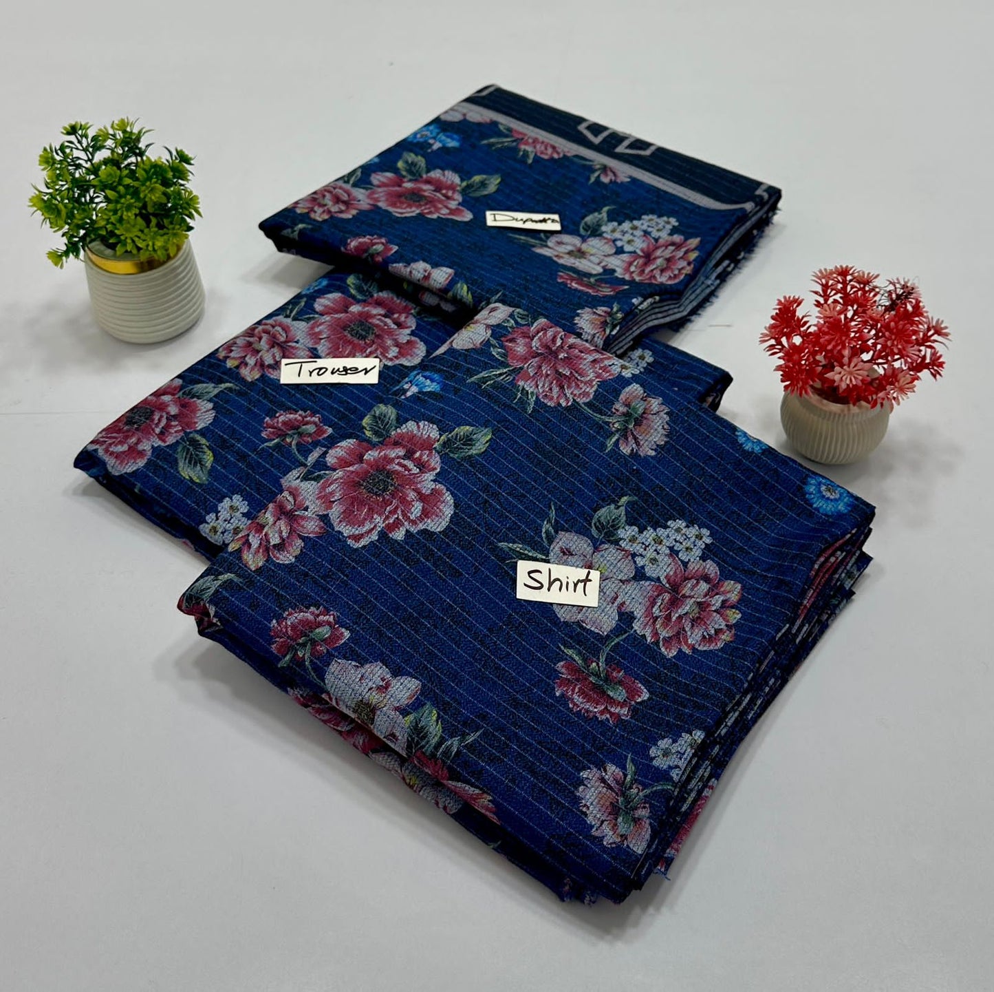 Original Brand Bin Saleen Chamki Peace Peach Dhanak 3Pc ( 10  Suits)