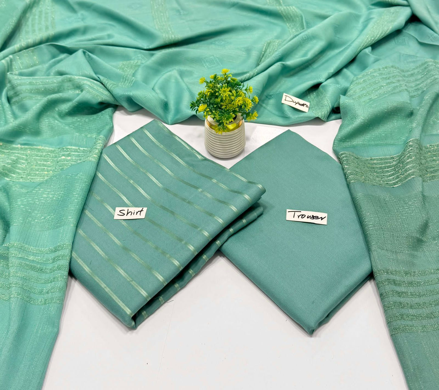 Meraki Fashion Vol 446 Ribben Peach Wool ( 4 Suits)B