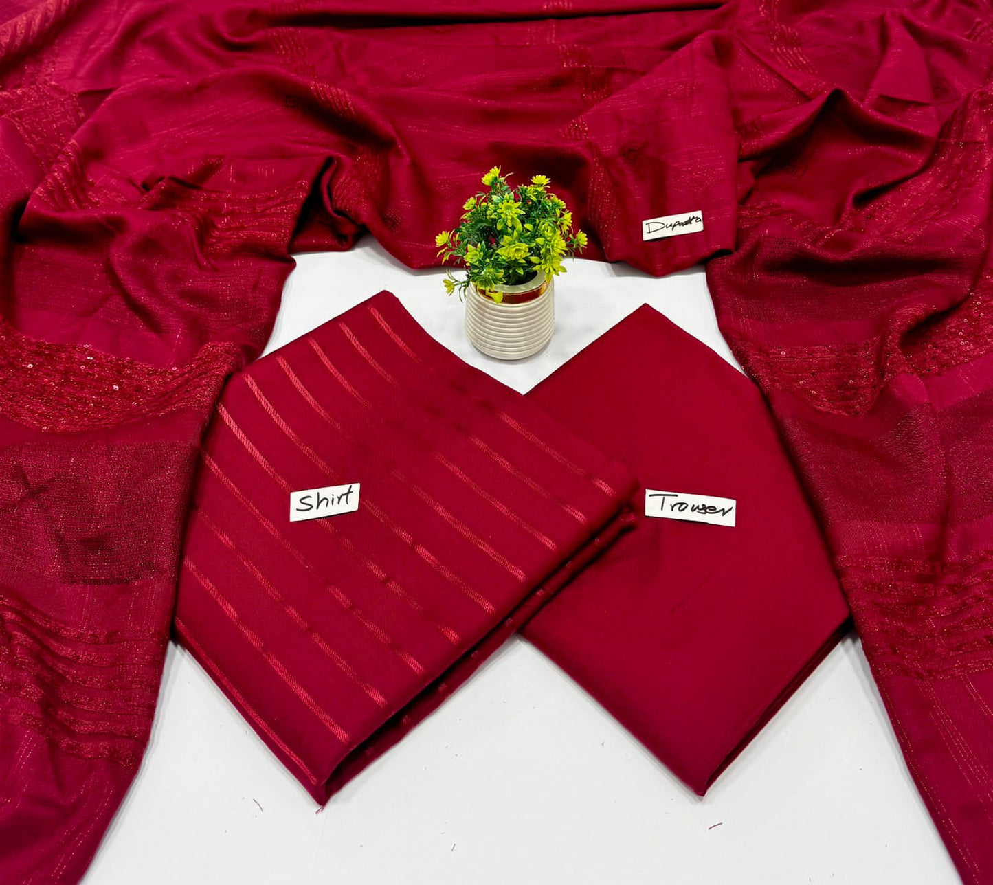 Meraki Fashion Vol 446 Ribben Peach Wool ( 4 Suits)B