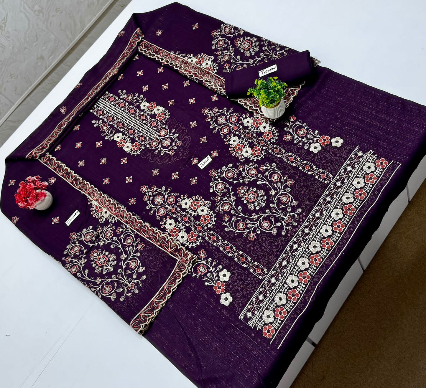 Meraki Fashion Vol 447 Peace Chamki (4 Suits)A