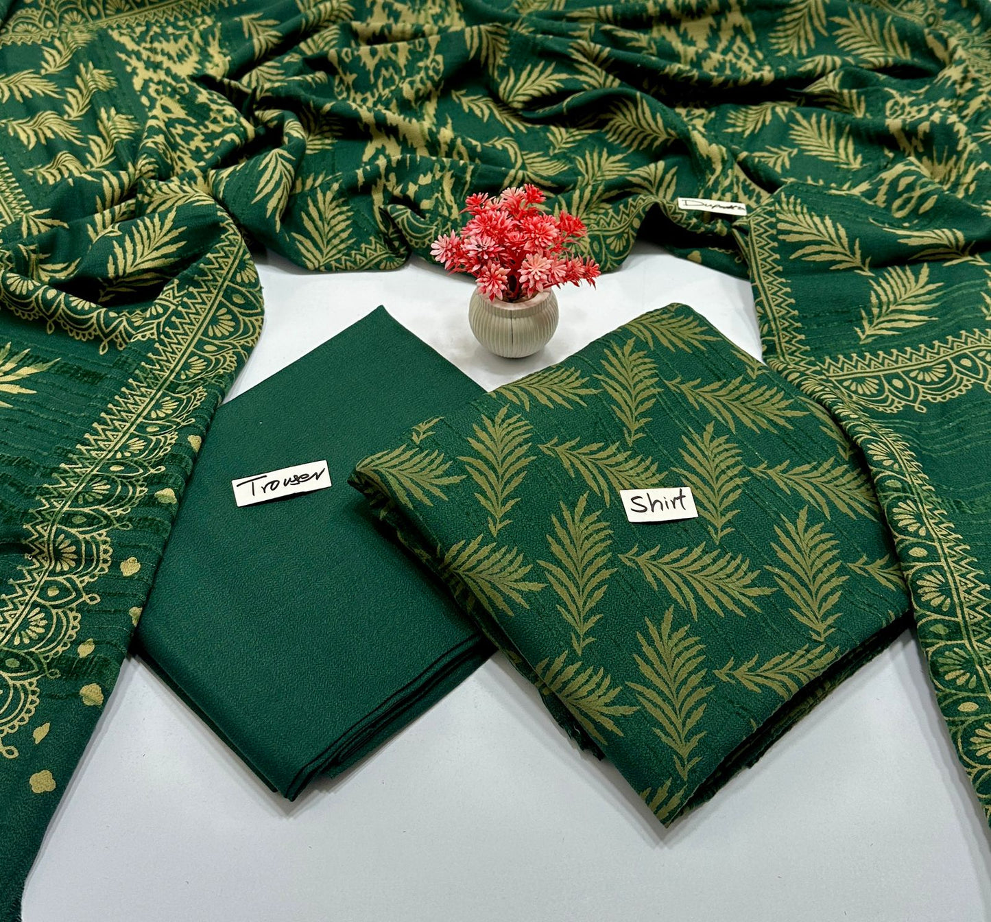 Lakhani Print Chamki 3Pc Valvet Strips  (8 Suits)B