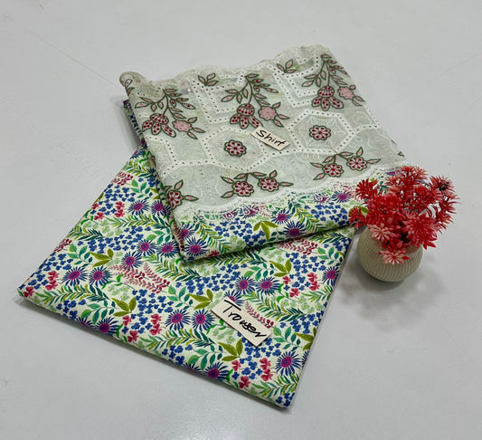 Original Brand Bin Saeed 2 Pc Patch Khaddar( 4 Suits )B