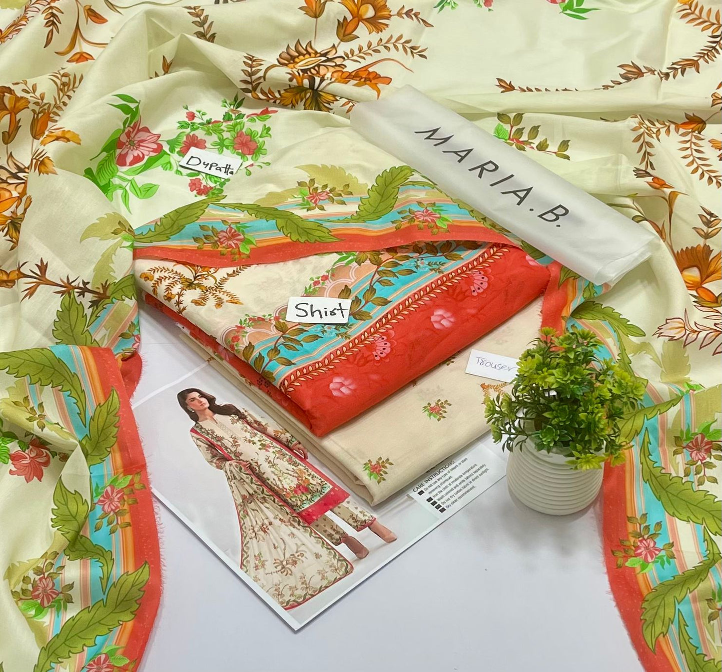 Maria B M Print 3Pc Lawn ( 10 Suits)