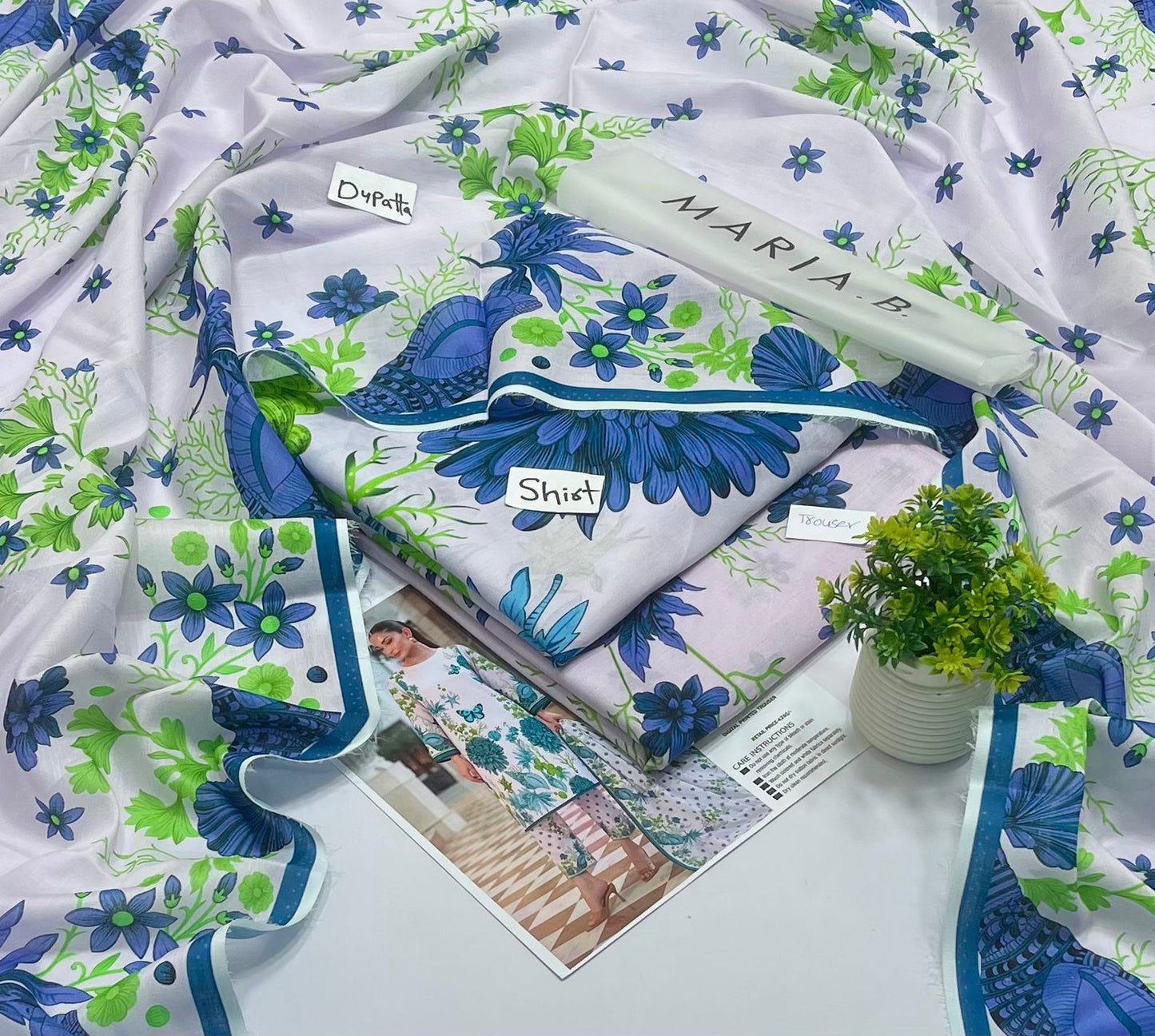 Maria B M Print 3Pc Lawn ( 10 Suits)