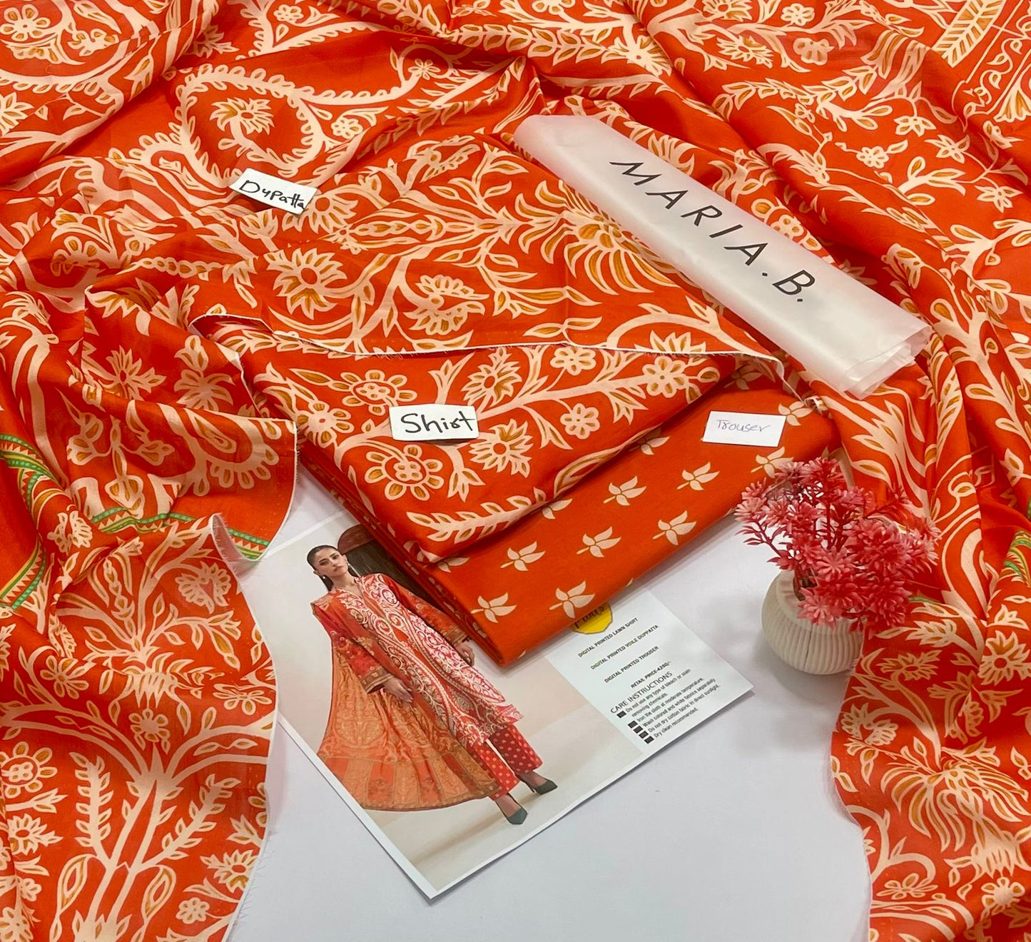 Maria B M Print 3Pc Lawn ( 10 Suits)