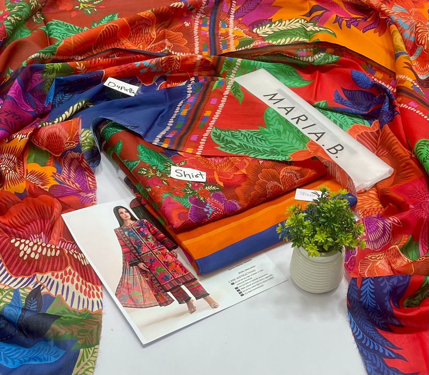 Maria B M Print 3Pc Lawn ( 10 Suits)