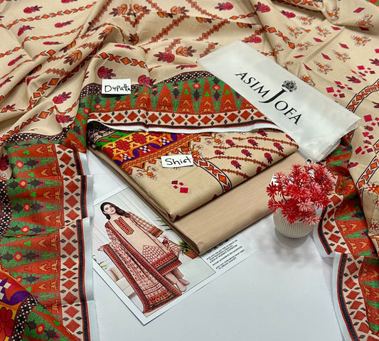 Asim Jofa 3 Pc Lawn Sale (9 Suits )