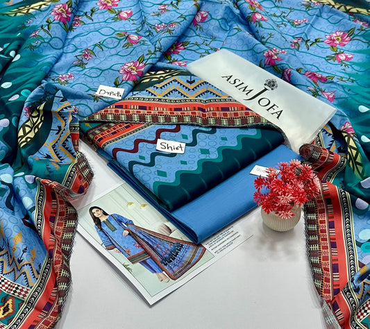 Asim Jofa 3 Pc Lawn Sale (9 Suits )