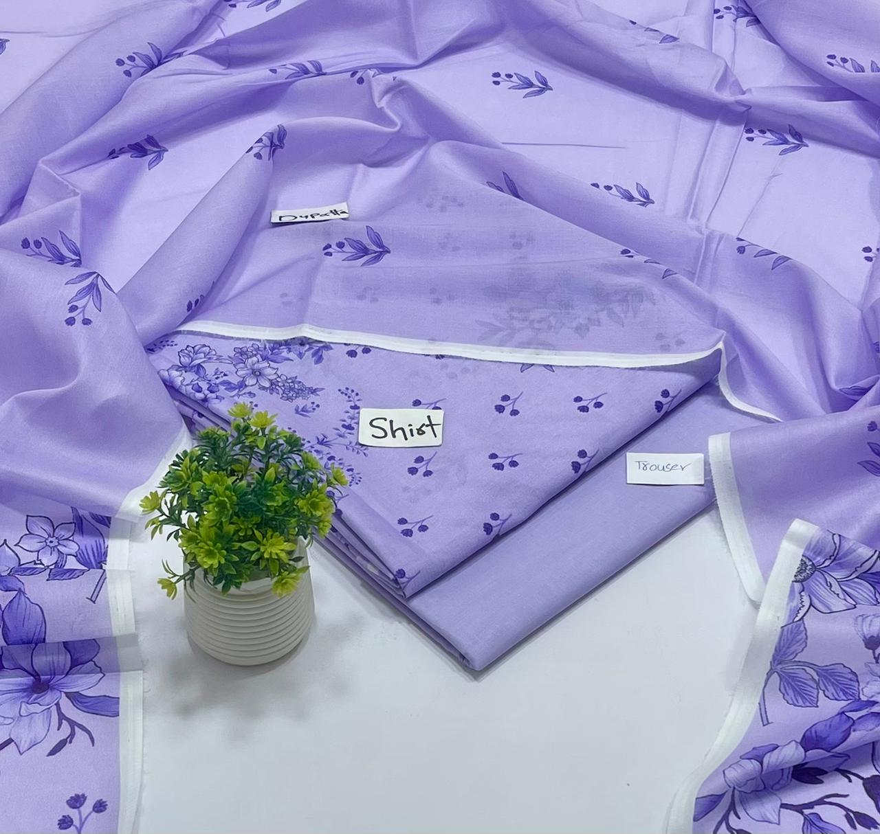 Daniyah Original Brand 3 Pc Lawn (12 Suits )