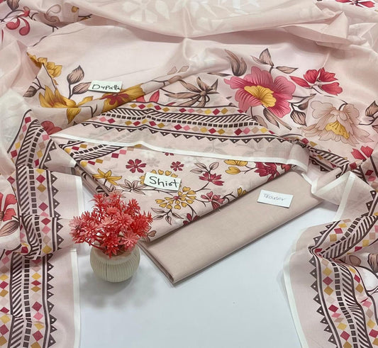 Daniyah Original Brand 3 Pc Lawn (6 Suits ) A