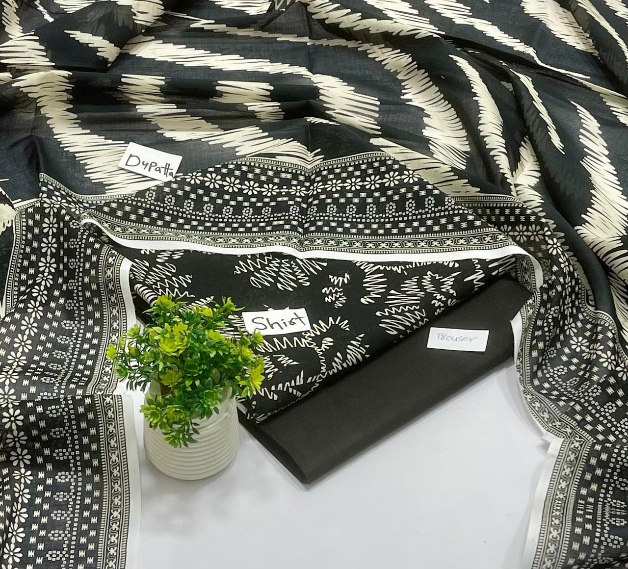 Daniyah Original Brand 3 Pc Lawn (12 Suits )