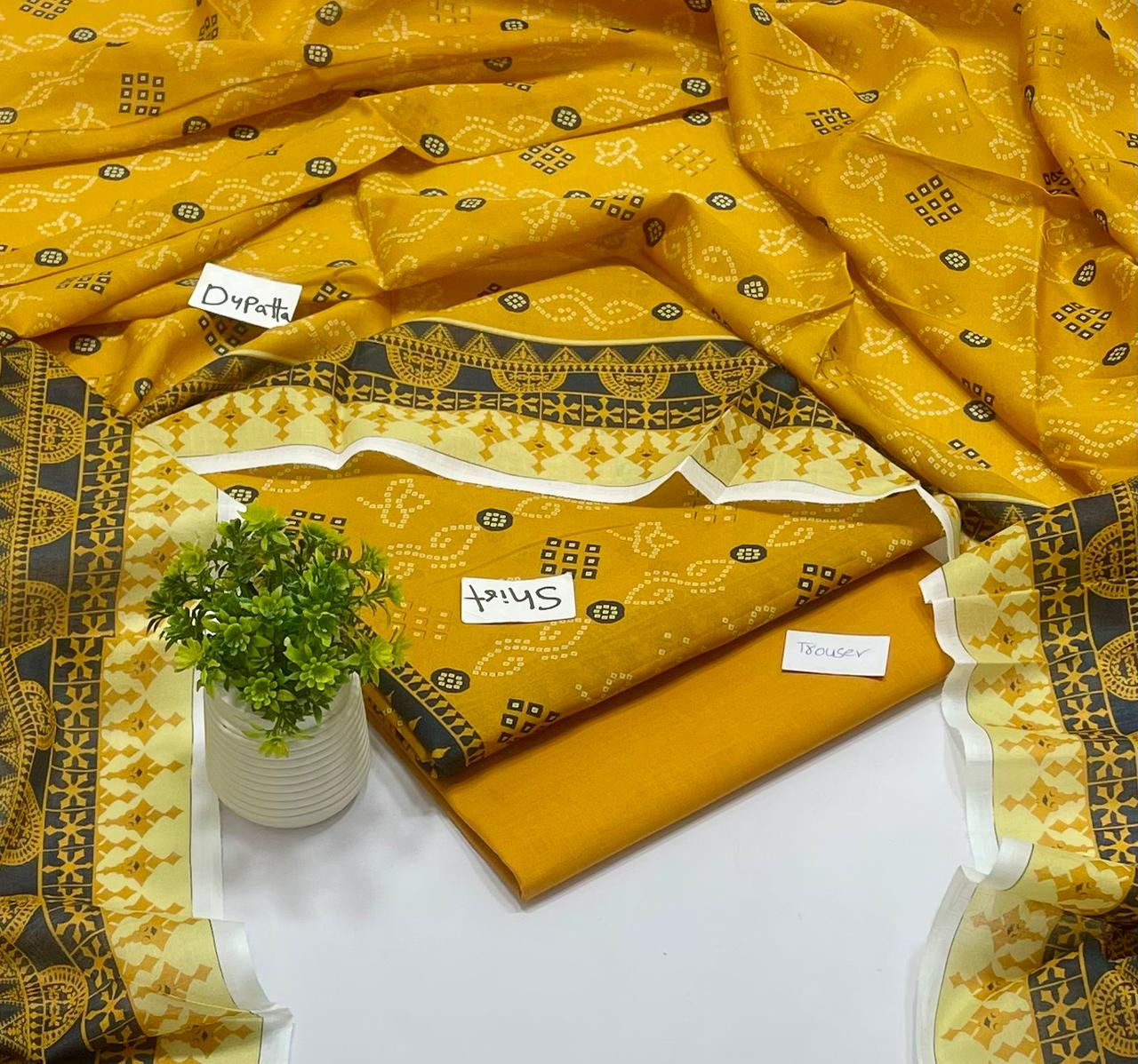 Daniyah Original Brand 3 Pc Lawn (12 Suits )