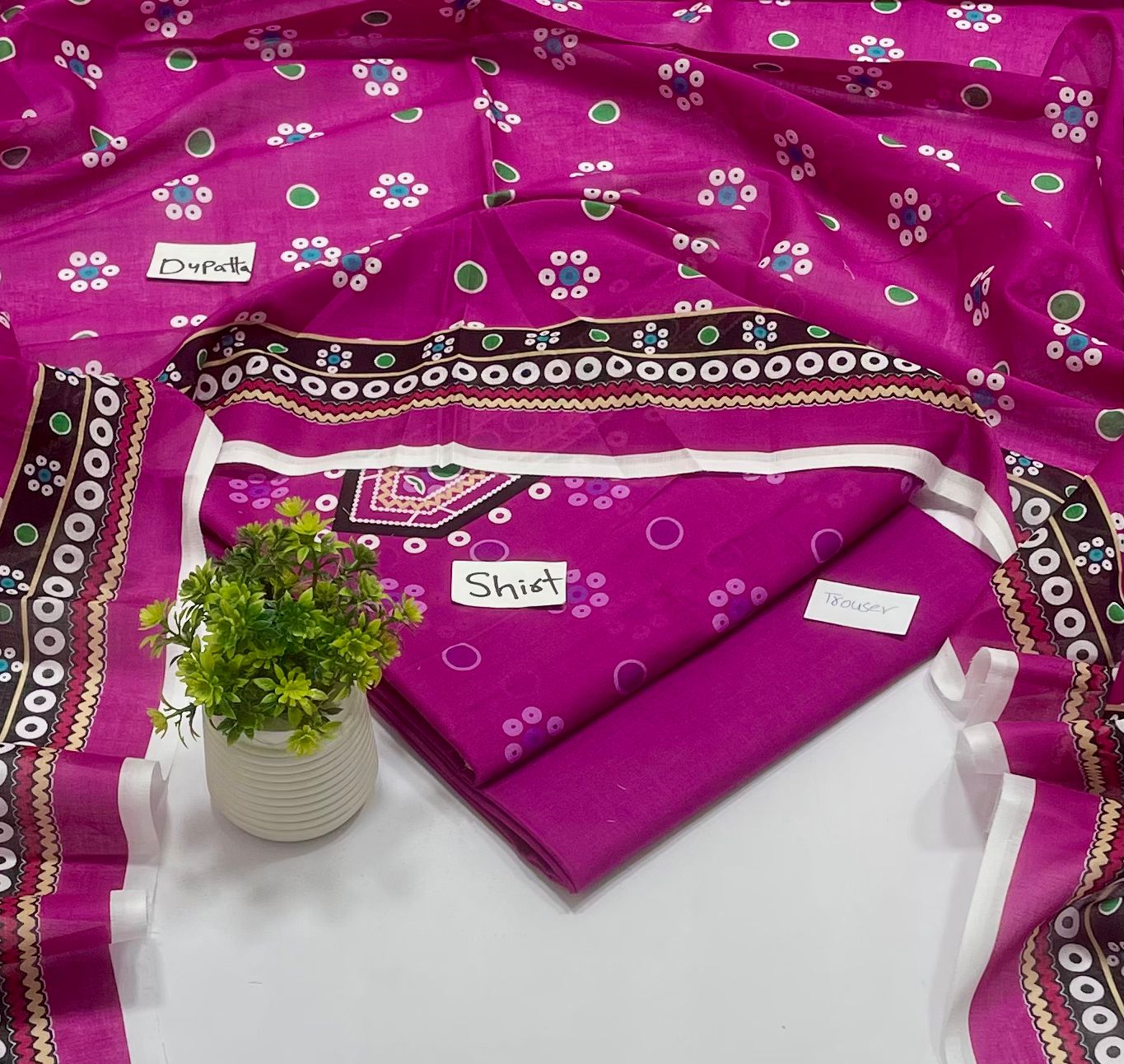 Daniyah Original Brand 3 Pc Lawn (12 Suits )