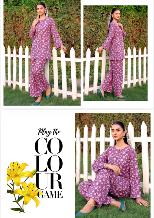 Bareeze 2 Pc All Over Lawn (15 Suits)