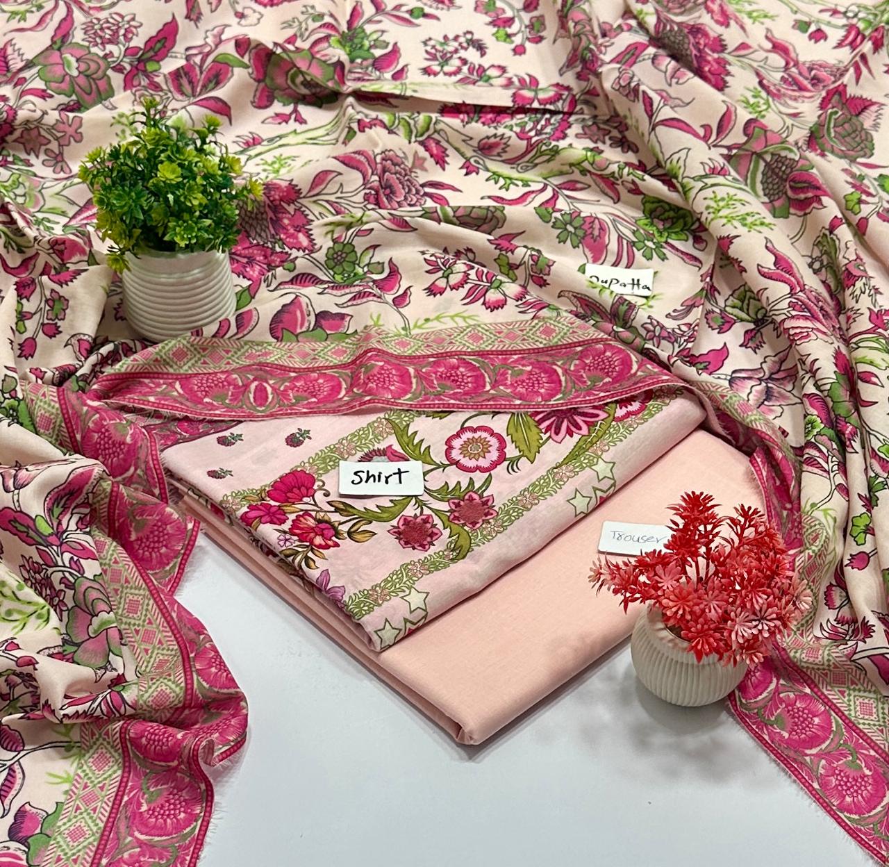 Al Karam Brand 3 Pc Lawn (9 Suits )