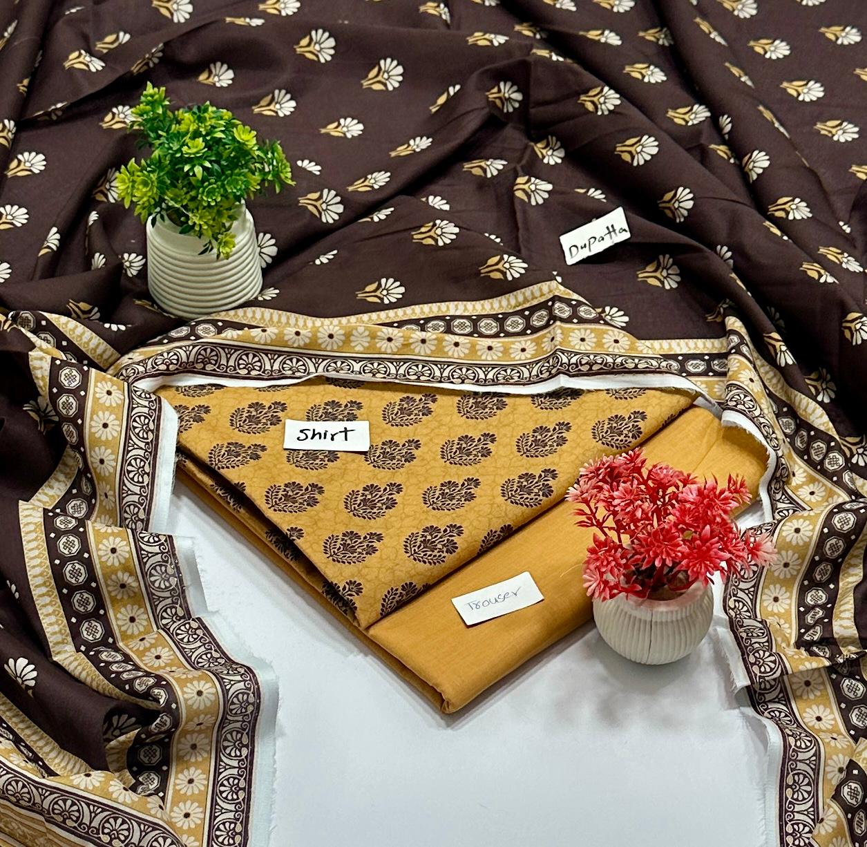 Al Karam Brand 3 Pc Lawn (9 Suits )