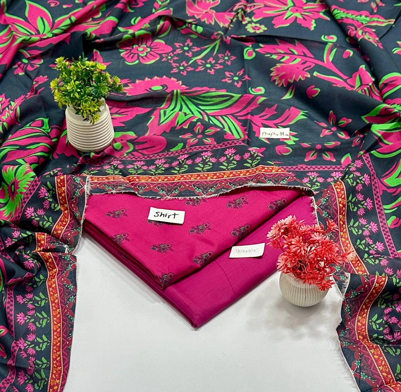 Al Karam Brand 3 Pc Lawn (9 Suits )