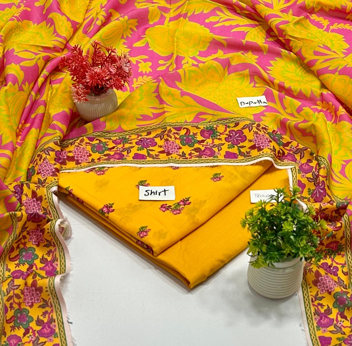 Al Karam Brand 3 Pc Lawn (9 Suits )