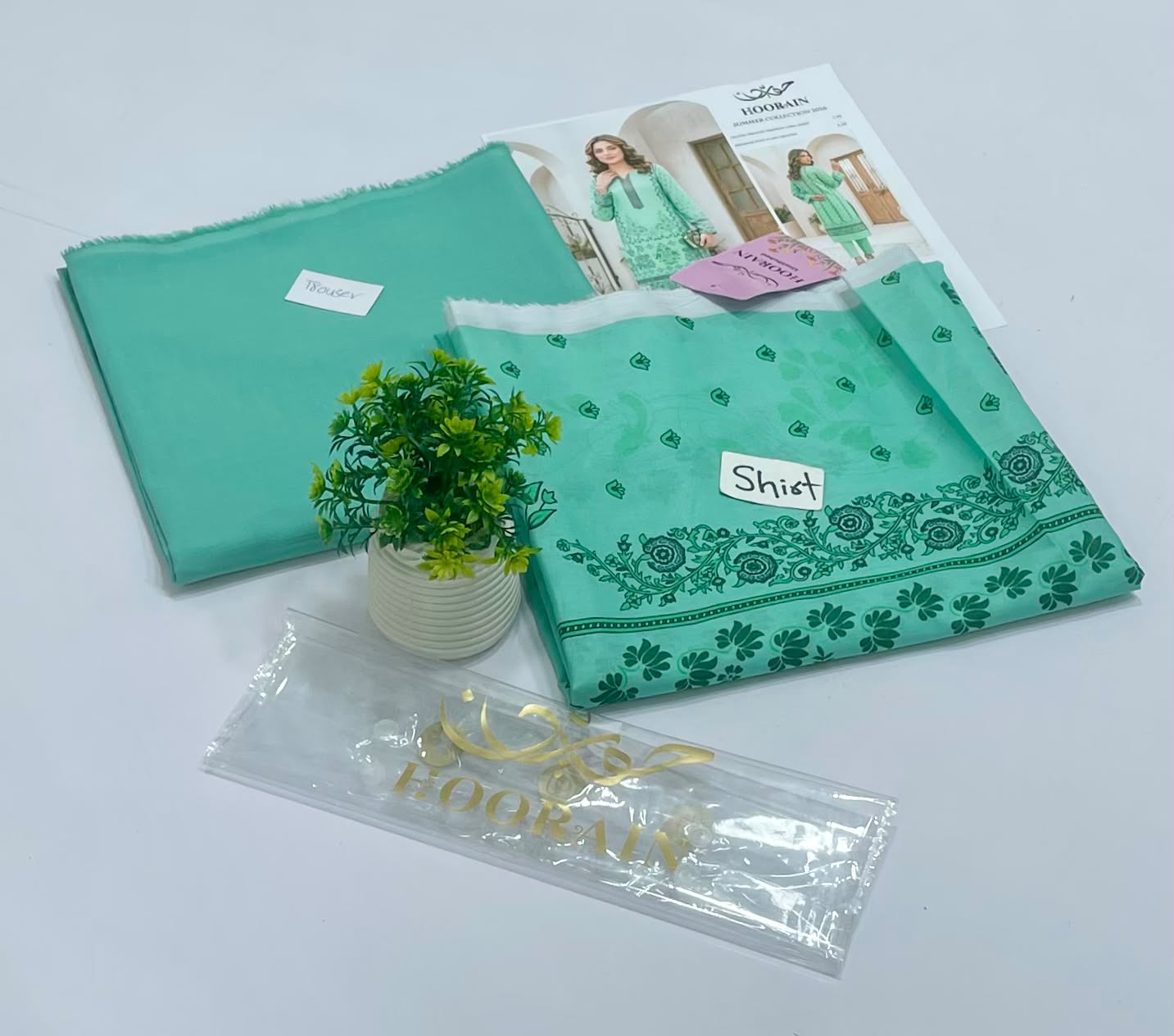 Original Brand Hoorain 2Pc Lawn (5 Suits ) Mix