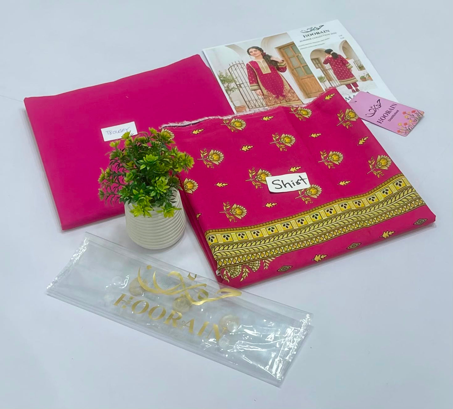 Original Brand Hoorain 2Pc Lawn (5 Suits ) Mix
