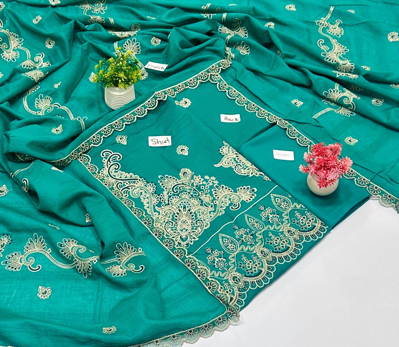 Embroidery 3 Pc Lawn (12 suits)