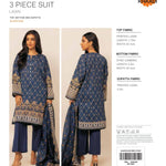 Khaadi Digital Printed Lawn 3-PC (Set -Pack Of 5 Suits ) Category B Market Boy