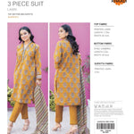 Khaadi Digital Printed Lawn 3-PC (Set -Pack Of 5 Suits ) Category B Market Boy