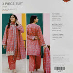 Khaadi Digital Printed Lawn 3-PC (Set -Pack Of 5 Suits ) Category B Market Boy