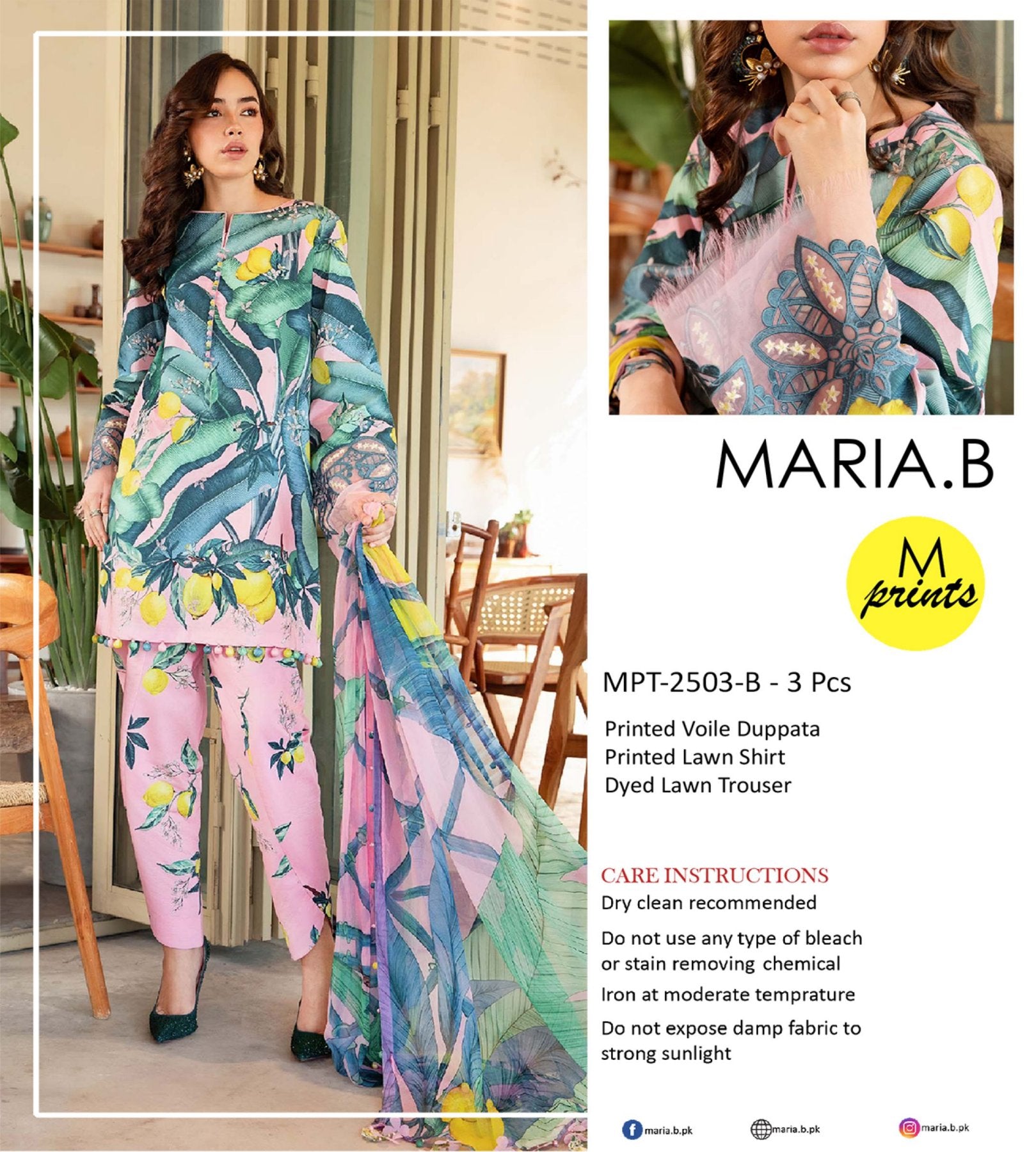 Maria.B 3PC Lawn 9 Suits