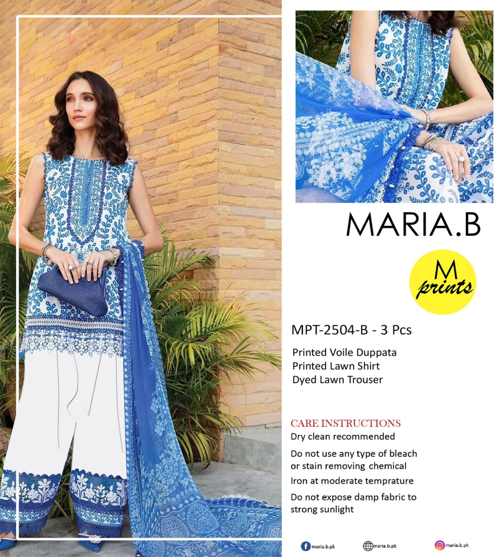 Maria.B 3PC Lawn 9 Suits