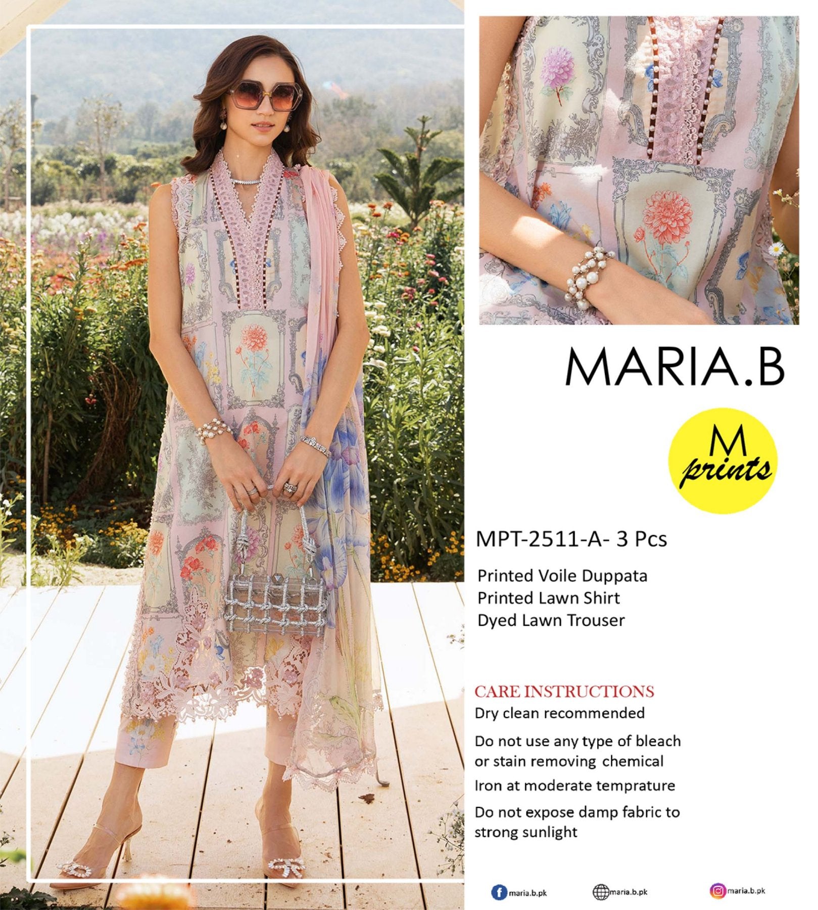 Maria.B 3PC Lawn 9 Suits