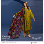 OMANG DIGITAL PRINT 3PC LAWN 10 SUITS B