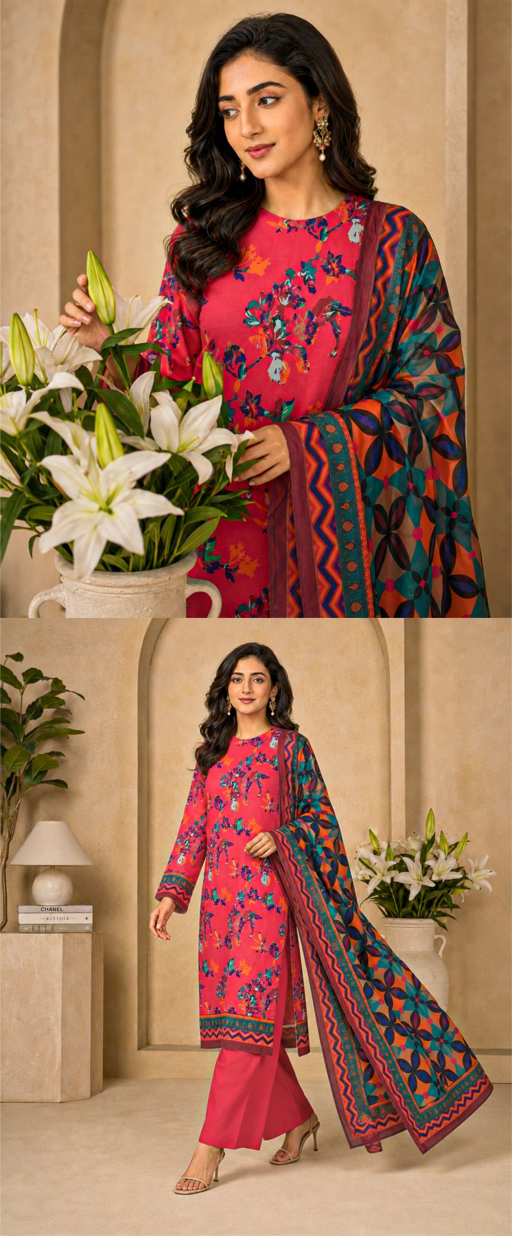 Nisa By Orang Brand 3 Pc Lawn (16 Suits)