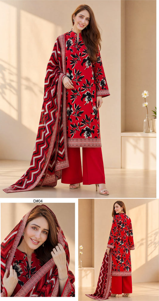 Nisa By Orang Brand 3 Pc Lawn (8 Suits) A