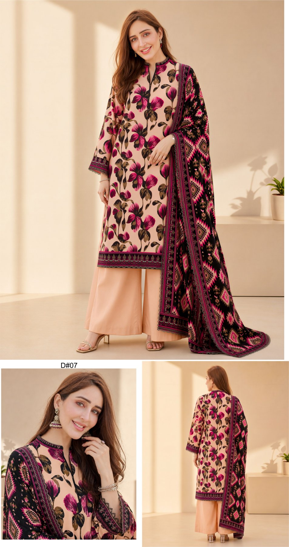 Nisa By Orang Brand 3 Pc Lawn (16 Suits)