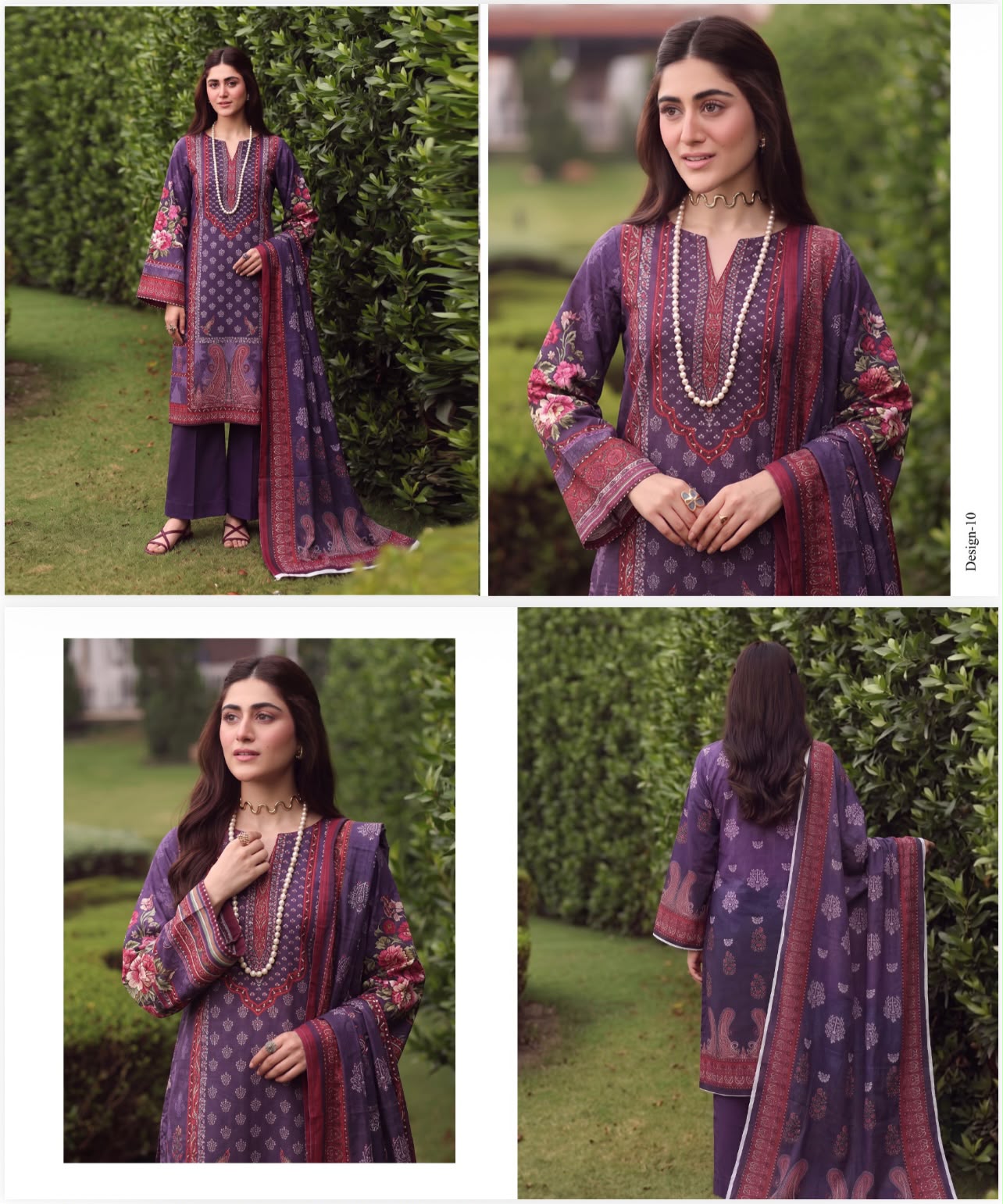 ORIGNAL BRAND BIN NOOR 3PC LAWN (10 SUITS )