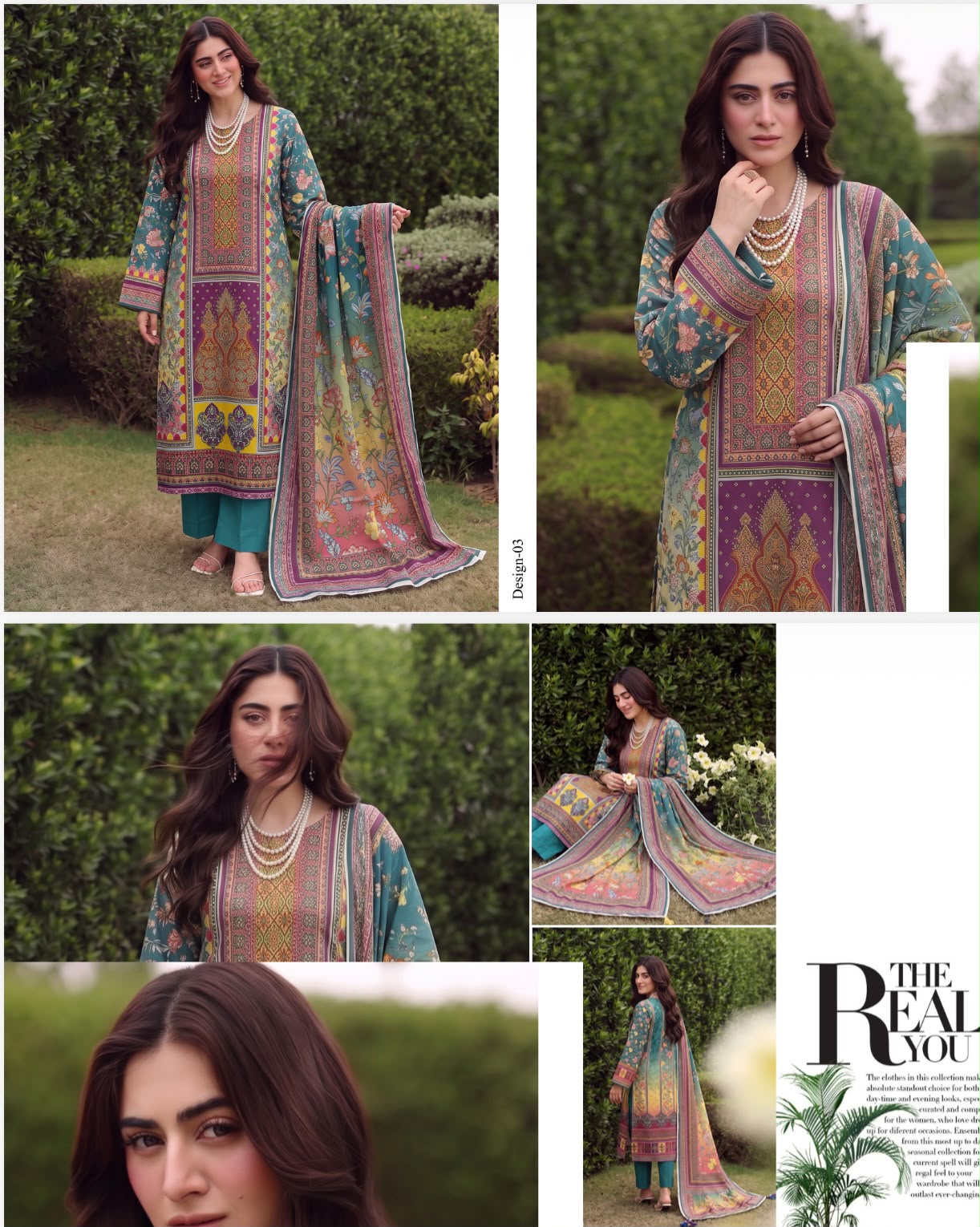 ORIGNAL BRAND BIN NOOR 3PC LAWN (10 SUITS )