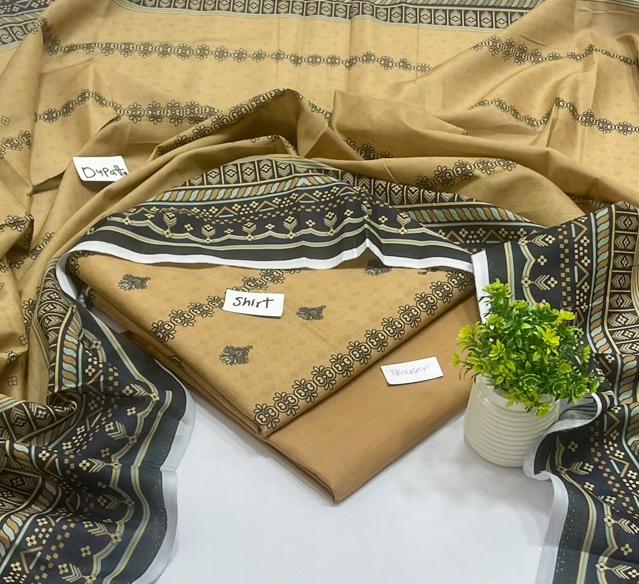 Bin Saeed & Ethnic 3Pc Lawn (6 Suits )A